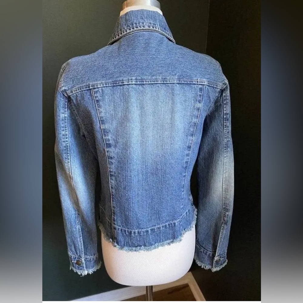 Vintage 90s Faded Glory Women’s Denim Jacket - Picture 3 of 15